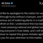 अली जफर ईद पर धोती-कुर्ता पहनने पर हुए ट्रोल, पाक एक्टर बोले- मेरा बनियान के बिना कुर्ता पहनना नेशनल मुद्दा बन गया