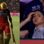 Watch: 49 पर आउट हुए विराट कोहली तो अनुष्का शर्मा हो गई उदास, दिया ऐसा रिएक्शन; हो गया वायरल