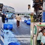 दिल्ली-मुंबई एक्सप्रेसवे पर भीषण हादसा:बस-ट्रक की टक्कर में महिला और बच्चे समेत तीन की मौत, 30 लोग घायल – Alwar News: 3 Dead Including Woman And Child And 30 Injured In Bus-truck Collision On Delhi-mumbai Expressway