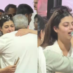 दादी के जाने का गम नहीं सह पा रहीं जेनाई, आशा भोसले के अंतिम संस्कार में फूट-फूट कर रोई