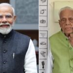 18 मिनट में पीएम मोदी के हैंडल से तीन पोस्ट:99 साल के शख्स ने प्रधानमंत्री को बनाया मुरीद; जानिए पूरा मामला – Pm Modi Praise 99-year-old Man Dr Hv Hande Wins Over Prime Minister Election Youth Voting Appeal