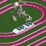 This RollerCoaster Tycoon 2 Rollercoaster Is So Unfathomably Long That It Looks Like a Motherboard