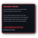 GTA 6’s Rockstar breached by hacker group with secret data up for ransom