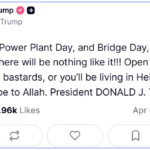 ‘पावर प्लांट डे और ब्रिज डे एक साथ होंगे’:ट्रंप मंगलवार को आखिर क्या करने जा रहे, ईरान को दी खौफनाक धमकी – Us President Trump Threatens Iran Open Strait Of Hormuz Or Face Attacks Power Plants Bridges