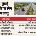 New System…on The Delhi-mumbai Expressway, Drivers Must Strictly Adhere To Designated – Dausa News