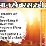 मौसम अपडेट:अकोला 44.2°c के साथ देश में सबसे गर्म; यूपी समेत कई राज्यों में हीटवेव का अलर्ट; कब मिलेगी राहत? – Weather: Maharashtra Akola Records 44.2°c Highest Temperature In India; Imd Heatwave Alert In Many States
