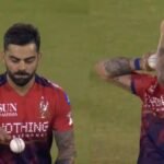 Watch: IPL में विराट कोहली ने गेंदबाजी में आजमाए हाथ, बॉलिंग करने का वीडियो वायरल