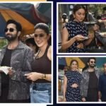 पानी पूरी स्टॉल पर 'पति पत्नी और वो दो' की कास्ट का दिखा फूडी अंदाज, चाट खाते दिखे आयुष्मान-सारा