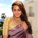 Cannes 2026:कान फिल्म फेस्टिवल में बनारसी साड़ी पहन इठलाईं हुमा कुरैशी; तस्वीरों में देखिए अलहदा अंदाज – Huma Qureshi Stunning And Stylish Look In Gorgeous Benarasi Saree At 79th Cannes Film Festival