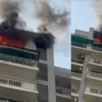 Fire In Ghaziabad:शिप्रा सृष्टि सोसायटी की 15वीं मंजिल में लगी आग, मौके पर दमकल की गाड़ियां पहुंचीं – A Fire Broke Out In Flat Located On 15th Floor Of Shipra Srishti Society In Ghaziabad