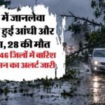 यूपी: प्रदेश में कहर बनकर टूटी आंधी-बारिश, 28 लोगों की दर्दनाक मौत; कई इलाकों में खंभे गिरने से बिजली प्रभावित