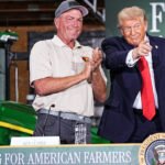 Trump Greets Farmers in Wisconsin, but Says He Could Be Home Watching TV