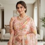 हर लड़की की वॉर्डरोब में होनी चाहिए ये , फ्लोरल प्रिंट साड़ियां, मिलेगा क्लासी लुक