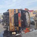 Haridwar:राजस्थान के यात्रियों से भरी बस अनियंत्रित होकर पलटी, मची चीख पुकार, एक महिला की मौत, 25 घायल – Bus Accident Carrying Rajasthan Passengers Loses Control Overturns Woman Dead Others Haridwar Chardham Yatra