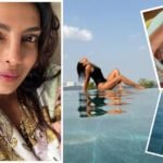 स्विमिंग पूल में प्रियंका चोपड़ा ने दिखाया दिलकश अंदाज, ब्लैक मोनोकनी ढाया कहर