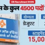 Bank Job 2026:सेंट्रल बैंक ऑफ इंडिया में अप्रेंटिसशिप का मौका, 4500 पदों पर ग्रेजुएट्स करें आवेदन; जानें वेतन – Central Bank Of India Announces 4500 Apprentice Vacancies For 2026