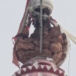 Bihar News : Major Accident Averted Lightning Struck Dome Jaleshwar Nath Mahadev Temple – Bihar News