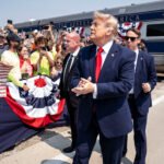How Trump Put Himself in the Middle of America’s 250th