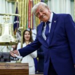 President Rings Stock Market Opening Bell to Celebrate Trump Accounts