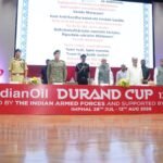 डूरंड कप ट्रॉफी टूर का इंफाल में भव्य स्वागत:राज्यपाल और मुख्यमंत्री ने की अगवानी, कब से शुरू होंगे मुकाबले? – Durand-cup-2026-trophy-tour-reaches-imphal-matches-from-july-28-at-khuman-lampak
