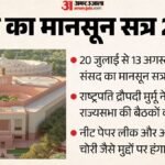 मानसून सत्र:विकसित भारत शिक्षा अधिष्ठान विधेयक की राह आसान नहीं; चढ़ावा चोरी मामले पर मचेगा घमासान – Monsoon-session-vbsa-bill-2025-opposition-to-corner-government-over-ayodhya-ram-temple-donation-theft-case