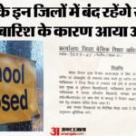 कल बंद रहेंगे स्कूल:यूपी के इन दो जिलों में भारी बारिश का अलर्ट, पहली से 12वीं तक के विद्यालय नहीं खुलेंगे – Schools For Classes 1 To 12 Closed In Ghaziabad And Meerut Amid Rain Alerts