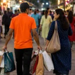 दिल्ली की मार्केट में आया नया जुगाड़, अब बैग उठाने के लिए हायर करें शॉपिंग असिस्टेंट