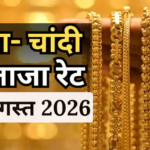 आज सुबह क्या है रेट, जानें अपने शहर में 18K, 22K, 24K सोना और चांदी का भाव