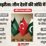 मक्का समझौता:पाकिस्तान-तुर्किये-सऊदी की पहली बैठक आज, किन मुद्दों पर चर्चा होगी; ईरान पर क्या बनेगी रणनीति? – Pak Deputy Pm Dar, Cdf Munir Reach Turkiye Ahead Of First Makkah Defence Pact Meeting