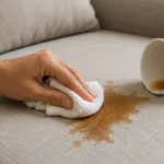 सोफे पर गिर गई चाय? घबराएं नहीं, बिना रगड़े ऐसे साफ करें दाग